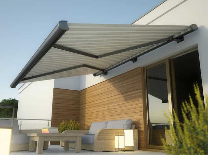 Custom retractable awnings installation in Rockville